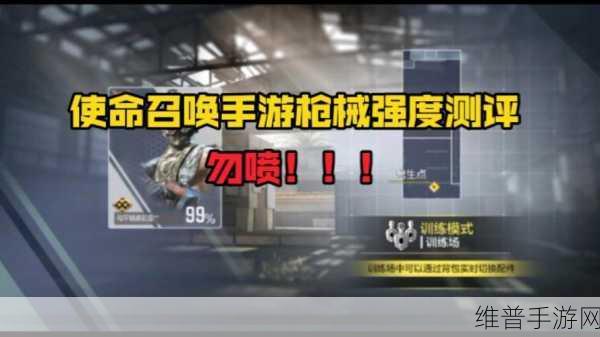 使命召唤手游国服枪支排行强度榜深度解析