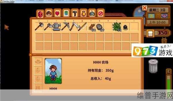 星露谷物语背包扩充全攻略，轻松提升你的携带能力