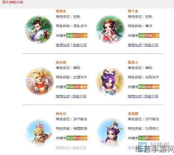 大话西游手游伙伴大全，全面解析伙伴选择、搭配、技能与加点