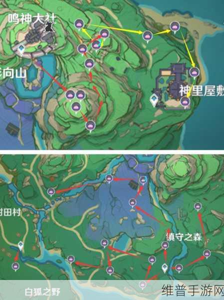 原神绯樱绣球采集全攻略，位置分布与点位详情