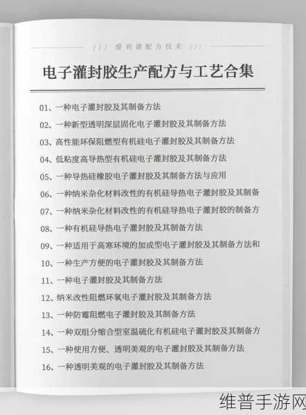 动胶配方大全高清：1. 动胶配方大全：探索创意与实用的完美结合