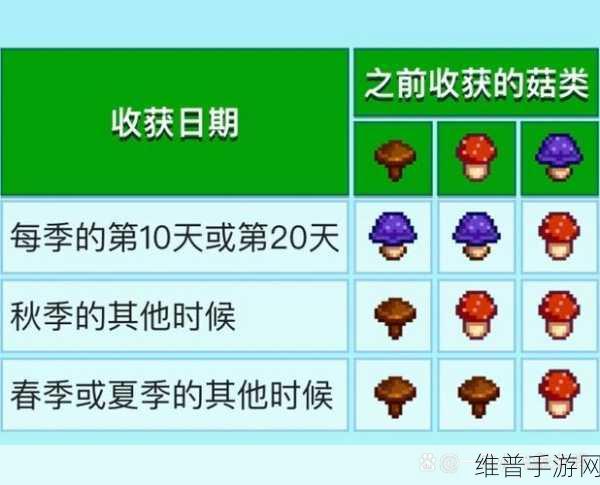 星露谷物语,红蘑菇采集全攻略