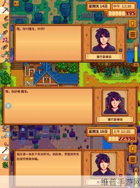 星露谷物语中赛巴斯 12 心触发全攻略