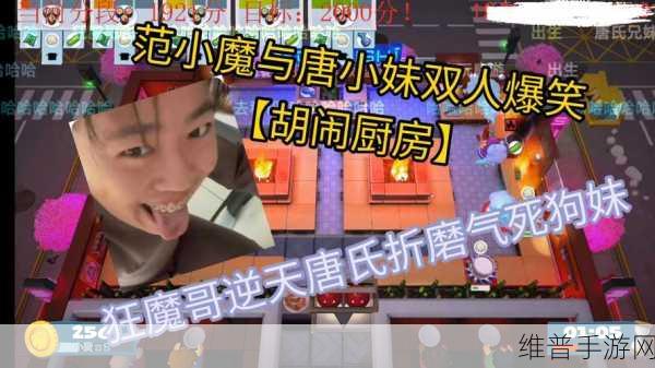疯狂厨房2双人3：1. 《疯狂厨房2：双人合作美食大挑战