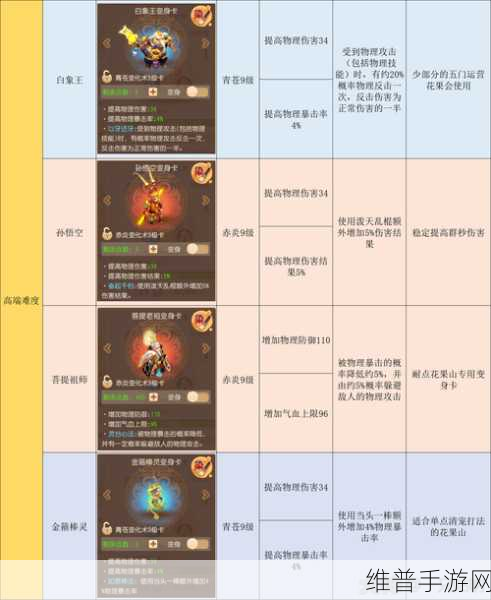 梦幻西游手游花果山符石套装完美搭配指南