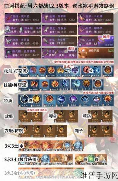 逆水寒手游血河技能搭配全攻略，打造无敌战士的必备指南
