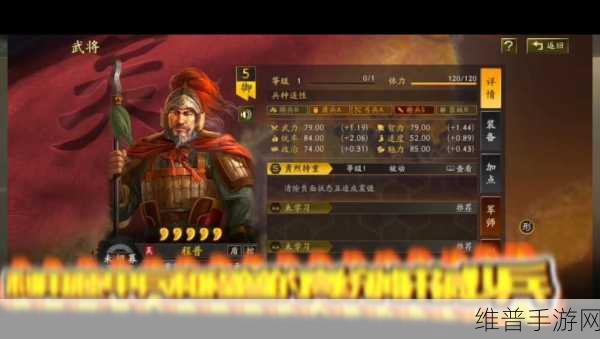 三国志战棋版陆逊深度解析,属性强度与实战应用