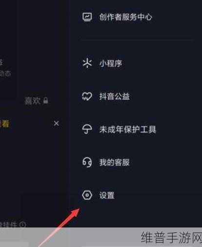 手游攻略，优化你的抖音体验——设置抖音商城到主页面与关闭顶部栏目详解