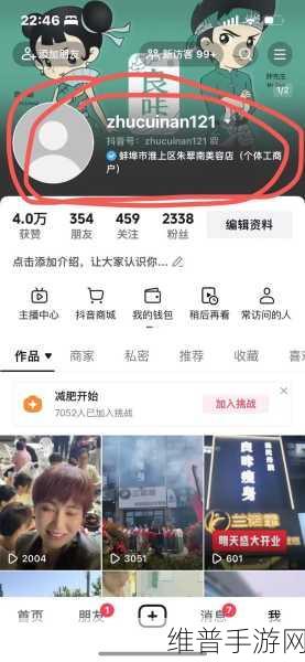手游攻略，怎样巧妙利用来客功能修改抖音头像背景