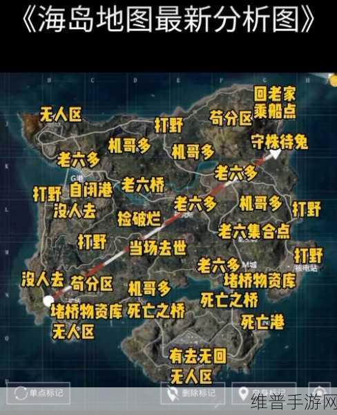和平精英海岛图超实用苟分点大揭秘