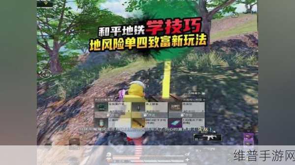 和平精英地铁逃生,全面攻略教你如何卡无人局