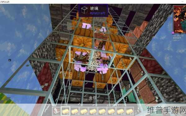 揭秘我的世界，棕色染色玻璃板制作秘籍全解析