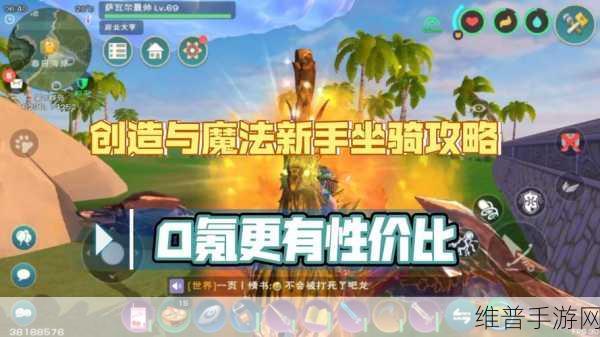 创造与魔法，新手必备的绝佳坐骑指南