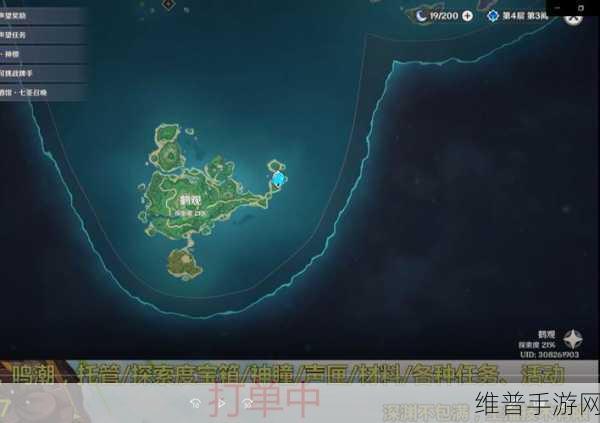 原神，鹤观岛隐藏解密——六处壁画位置大揭秘