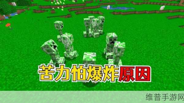 我的世界手游攻略,揭秘打死古力怕(苦力怕)的掉落物品