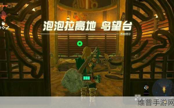 塞尔达传说王国之泪，探索泡泡拉高地鸟望台的详尽攻略