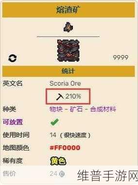 泰拉瑞亚，新三矿的神秘模样与获取攻略