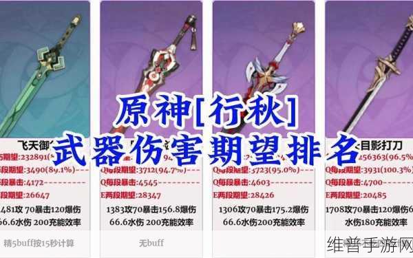 原神可莉四星武器选择指南，打造最强火元素输出者