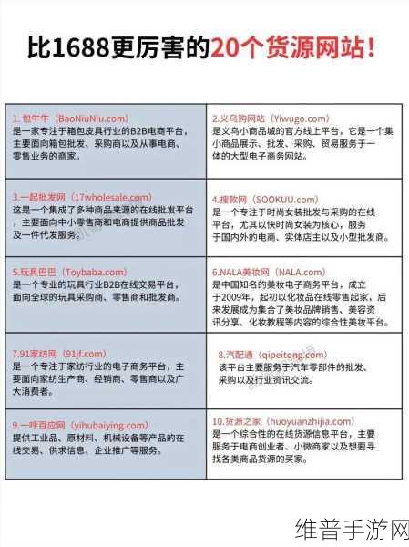 成品网站货源1688在线：当然可以！以下是一些基于成品网站货源1688的标题建议，您可以根据需要进行调整：