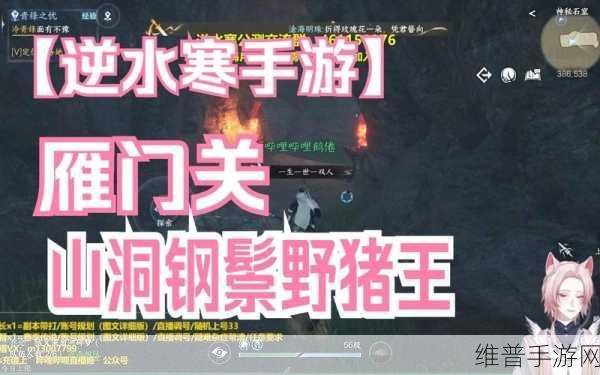 逆水寒手游深度攻略，揭秘野猪王山洞位置与探险技巧