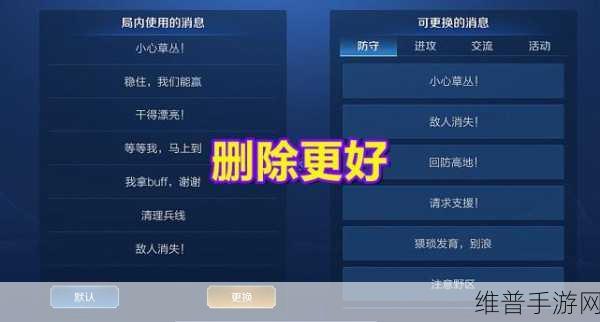王者荣耀深度攻略,如何精准发出干得漂亮及其他高效交流技巧