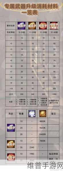 剑与远征后期专武攻略,精准抉择与升级策略