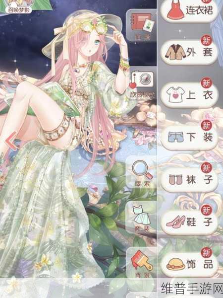 奇迹暖暖绫罗夜芙海棠离别完美搭配指南
