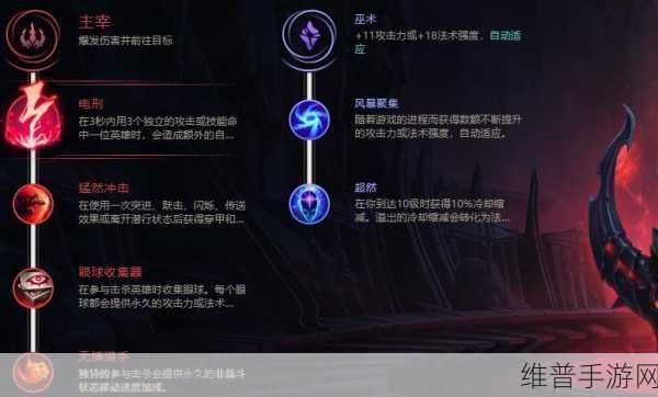 英雄联盟手游牛头上单天赋：掌控战场，牛头上单天赋解析与搭配技巧
