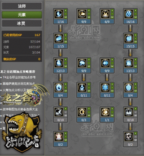 龙之谷手游冰灵技能加点全攻略