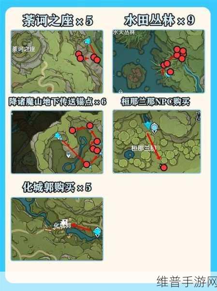 原神流浪者突破材料树王圣体菇快速采集点全攻略与剧情深度解析
