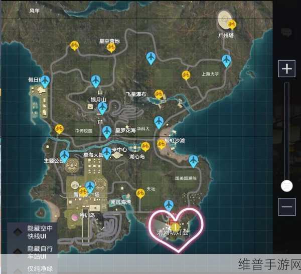 和平精英绿洲世界天坛精准位置全解析