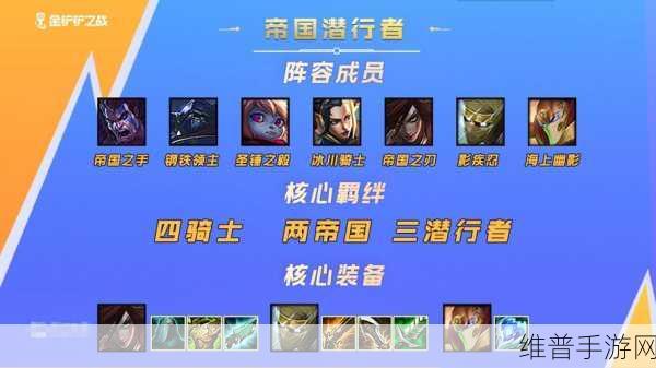 云顶之弈手游，极地暗影游侠流制霸全场攻略