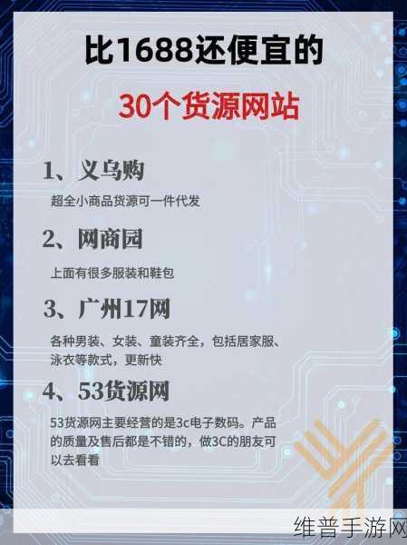 1688的网站特色：1. 1688网：优质商品一站式采购平台，尽享超值选择