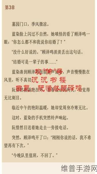 有染1V2阮然：1. 《有染：阮然的双重人生与内心挣扎