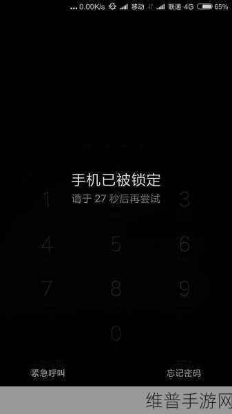 手机锁屏忘记密码？解锁攻略助你畅玩手游无阻！