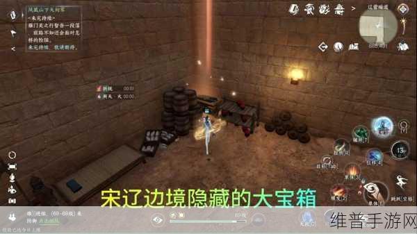 逆水寒手游深度攻略，揭秘辽宋边境地下矿洞进入方法