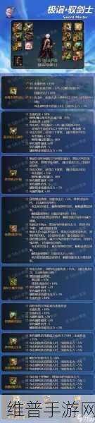 DNF手游攻略,剑豪角色85级史诗装备优选指南