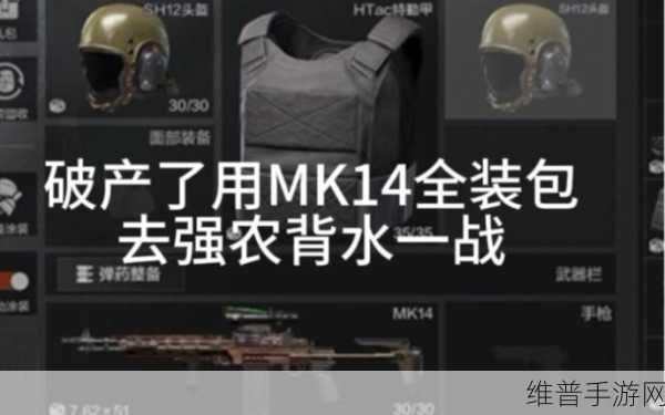 暗区突围，MK14 改枪秘籍大公开