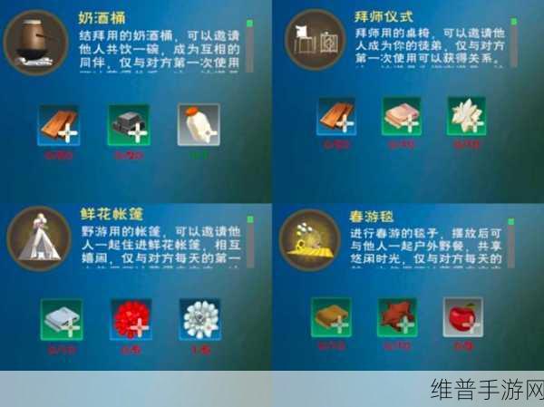 创造与魔法亲密度全方位解析
