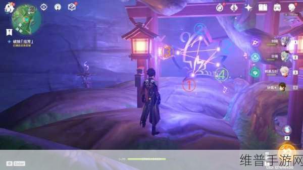 原神手游攻略，揭秘神樱大祓祭神奏上任务三句口令