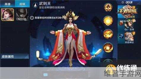 王者荣耀深度解析,真假武则天剧情与玩法攻略