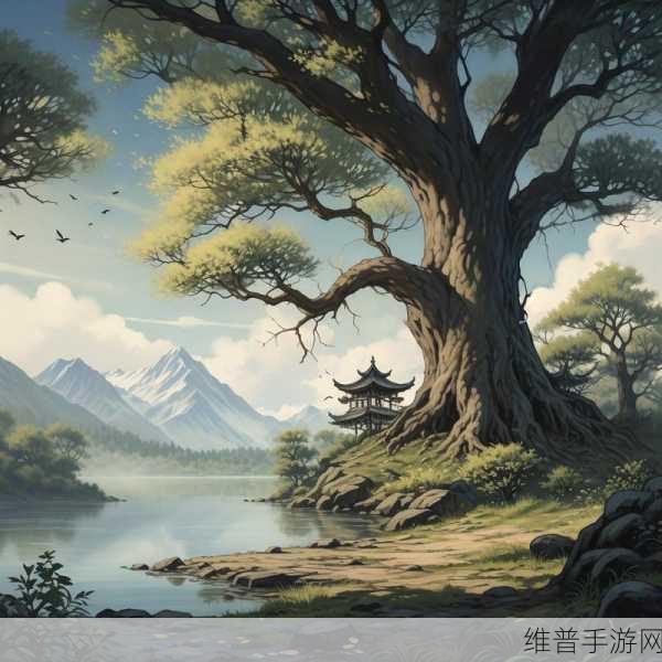 两峰夹小溪地湿又无泥诗的含义：1. 诗意山水间的宁静与和谐