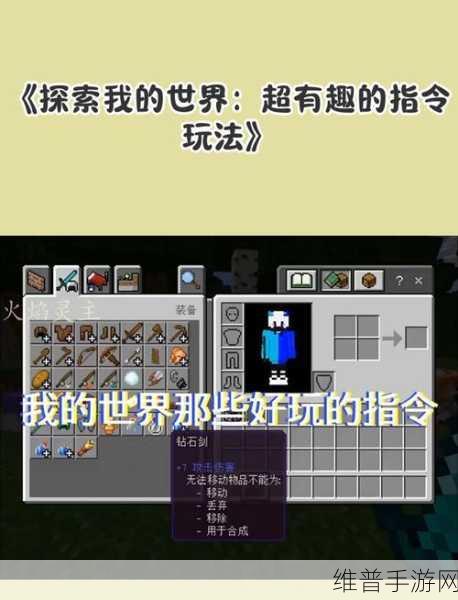 探索我的世界手游，揭秘夜视效果指令的奥秘
