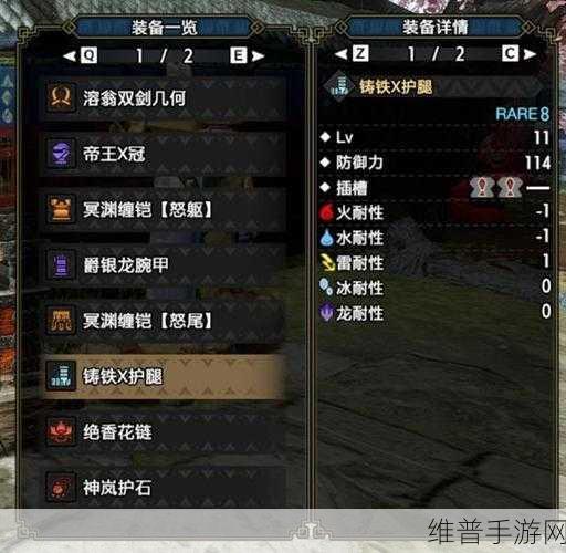 怪物猎人崛起曙光，双刀毕业护石的完美搭配秘籍