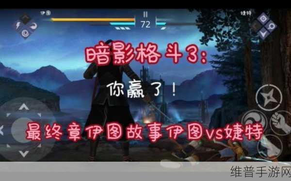 暗影格斗3伊图层面深度攻略,扮演伊图战斗,避免自我灭亡