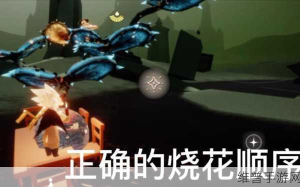 光遇墓土终极挑战，揭秘最后大花烧法及烧花技巧