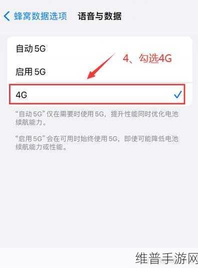 苹果13支持5G却总显示4G?手游玩家必看攻略解析