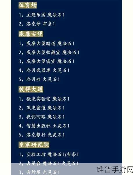 洛克王国土灵石获取途径全解析，解锁战斗力飙升的秘诀