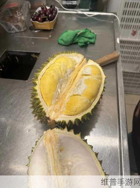 榴莲香蕉苹果哈密瓜水蜜桃：1. 榴莲与香蕉的完美碰撞：水果盛宴