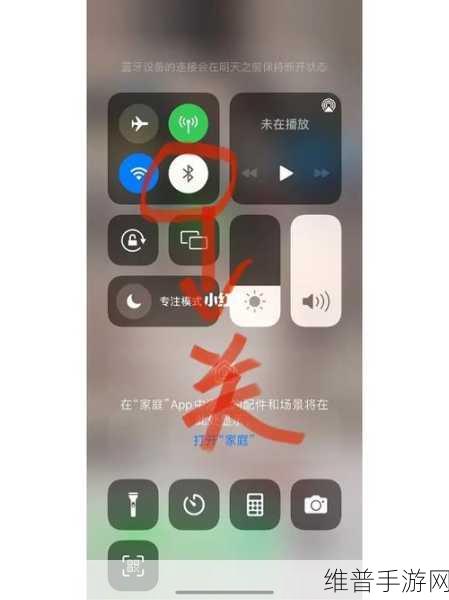苹果iPhone怎样一键开关蜂窝移动网络，手游玩家的必备技巧